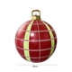 thumbnail image 3 of Bola inflable de Navidad de PVC de 60 cm, adornos de bola de soplado de Navidad grande para patio A Ndcxsfigh Libre de BPA, 3 of 3