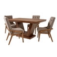 thumbnail image 1 of Antecomedor 4 sillas Liverpool + Paris capitonadas Parota Kessa Muebles, 1 of 5