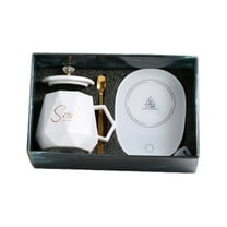 50% off Clearance! Ceramic Cups 55 Degree Constant Temperature Cup Heated Warm Cup Opening Business Event Small Gift