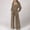 Army Green, variant on Women Jumpsuits Kitted Baggy Long Pants Dressy Sleeveless Short Sleeve One Piece Jumpsuits Baggy Overalls Crewneck Date Night Vacation Womens Rompers For Summer S