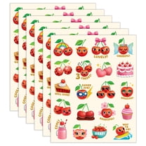 Teacher Created Resources Cherry Smelly Stickers, 120 Per Pack, 6 Packs
