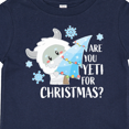 thumbnail image 4 of Inktastic Are You Yeti for Christmas with Yeti Holding Christmas Tree Boys or Girls Baby T-Shirt, 4 of 5