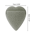 thumbnail image 3 of Unique Bargains 1 Pc Reusable Sponge Face Scrubber Heart Style for Removing Makeup 3.15"x2.76" Gray, 3 of 5
