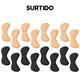 thumbnail image 3 of Almohadillas De Talón Adhesivas Para Zapatos Cómodo Suave 8 Pares, 3 of 10