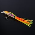 thumbnail image 5 of Cebo 24 cm/40 g Señuelos de pesca Señuelos de calamar Cebo para peces Crankbait Tackle Jig Anzuelo triple Amarillo Naranja ANGGREK Otros, 5 of 5