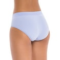 thumbnail image 2 of Kindly Yours Women's Seamless Hipster Underwear 3-Pack, Sizes XS to XXXL, 2 of 9
