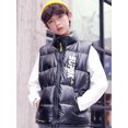 thumbnail image 6 of Upioiwer Winter Coats For Boys Boys' Down Jackets & Coats Jacket Boys Child Kids Toddler Baby Boys Girls Sleeveless Letter Winter Coats Hooded Jacket Vest Outer Outwear Outfits Clothes Hooded Winter C, 6 of 6