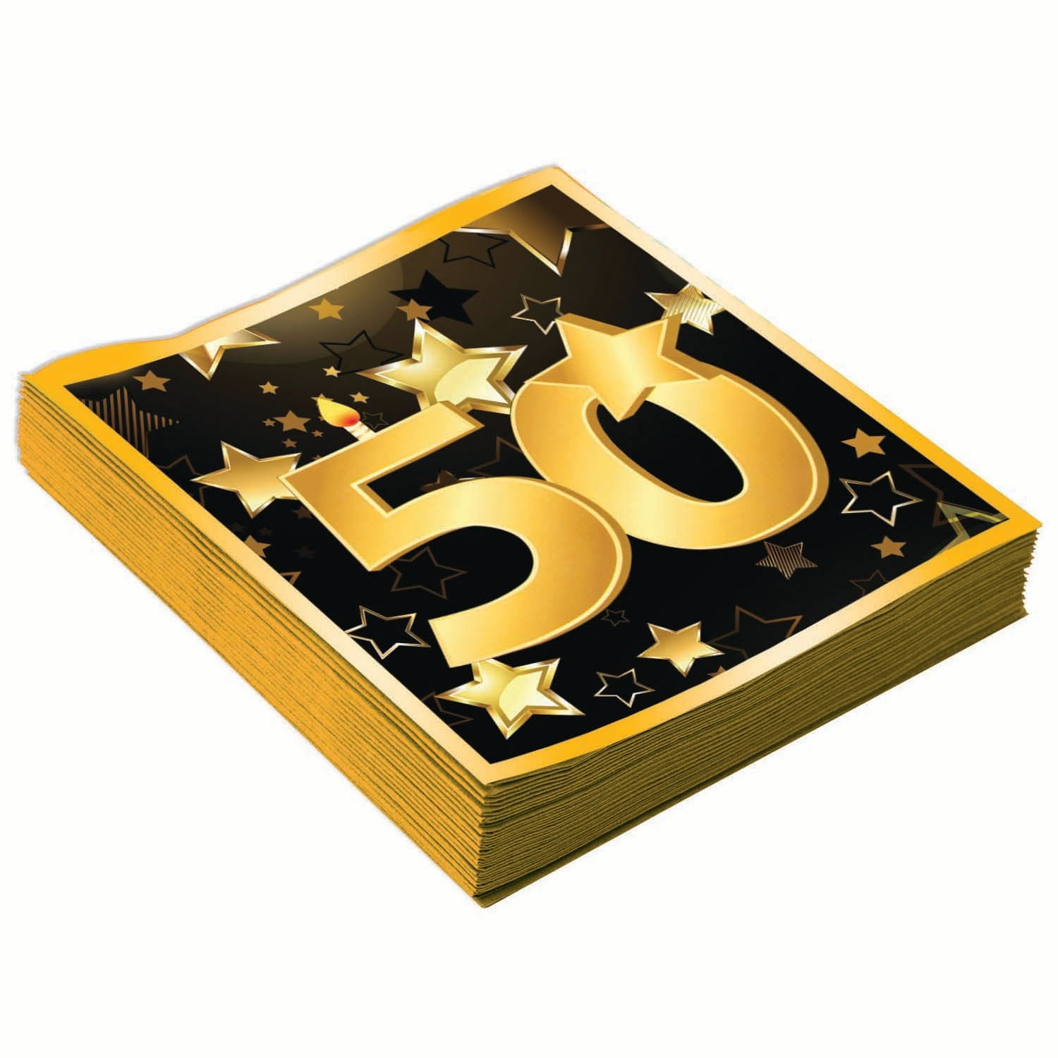 50th Birthday Napkins 13 50th Birthday Napkins 13