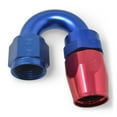 thumbnail image 2 of Russell Performance -6 AN Red/Blue 180 Degree Full Flow Swivel Hose End (With 9/16in Radius), 2 of 4