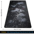 thumbnail image 3 of Cmhoo XXL Gaming Mouse Pad with Black Map & Premium-Textured Computer Non-Slip Gaming Mouse Mat-90x40 DiTu02, 3 of 6