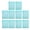Green, variant on 10Pcs Legal Size File Bag with String Closure, Top Loading Envelopes Clear Folder Document Pouches for School