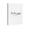 thumbnail image 2 of Wynwood Studio Holiday and Seasonal Wall Art Canvas Prints 'Came to Sleigh' Christmas Home Décor - Black, Gray, 20" x 30", 2 of 5