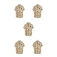 thumbnail image 3 of Justharion Unique Fahionable Men Hawaiian hirt Made Of Cotton Blend kin-friendly M 5Set, 3 of 6