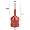 thumbnail image 4 of 4Pc 6Mm M14 Dry Diamond Drill Bits for Porcelain Granite Tile Glass Ceramic, 4 of 8