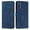 Blue, variant on Dteck Wallet Case for Motorola Moto G Pure 2021, Premium PU Leather Flip Magnetic Snap Card Slots Kickstand Hand Strap Case for Moto G Pure 6.5" 2021, Red