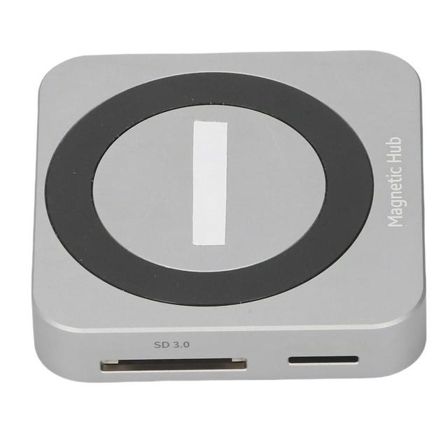 Magnetic SSD Enclosure, for NVMe Magnetic SSD Enclosure 10Gbps M.2 Interface 100W Quick Charging 4K 60Hz Video Output for Study Work Life