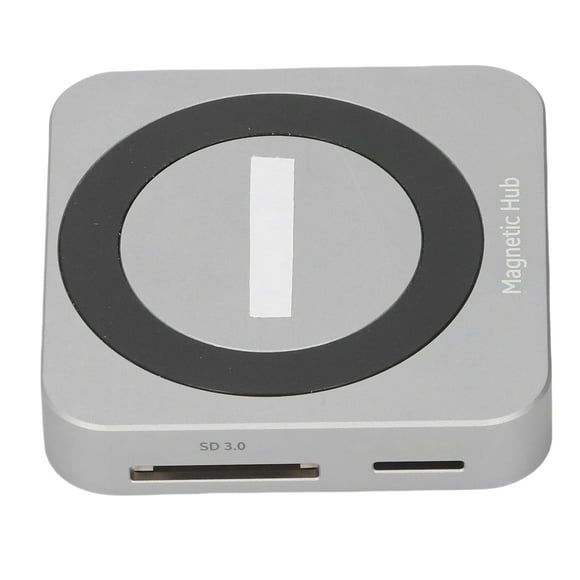 Magnetic SSD Enclosure, for NVMe Magnetic SSD Enclosure 10Gbps M.2 Interface 100W Quick Charging 4K 60Hz Video Output for Study Work Life