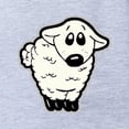 thumbnail image 2 of CafePress - Sheep 1 FIN - Cute Infant Baby Football Bodysuit, 2 of 3