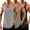 3 Pack-Black/Grey/Army Green, variant on Men's Workout Tank Tops Quick Dry Y-Back Muscle Sleeveless Shirts Stringer Cut off Gym Athletic Running Tanks Top