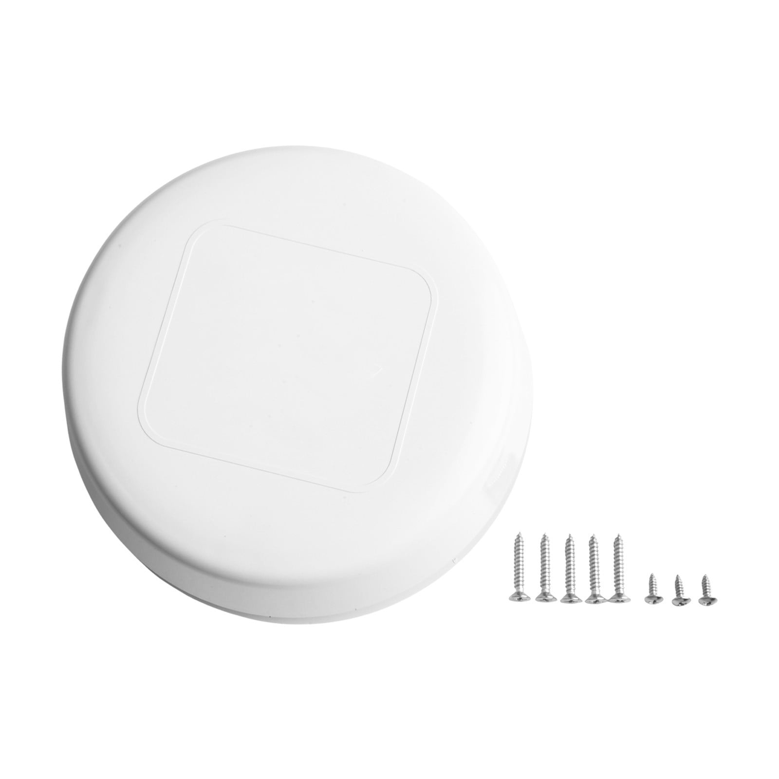 CENL 1PC RV Roof Exhaust Outlet Vent Cap With Mesh Screen RV Plumbing Vent Cover Rainproof Mushroom Head Shape Vent