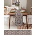 thumbnail image 3 of Ethnic Style Retro Persian Pattern Table Runner Cotton Linen Wedding Table r Tablecloth Kitchen r Table Runner, 3 of 7