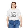 thumbnail image 3 of "Please Return To Jesus" Women's Christian Short Sleeve Tee Shirt, 3 of 5