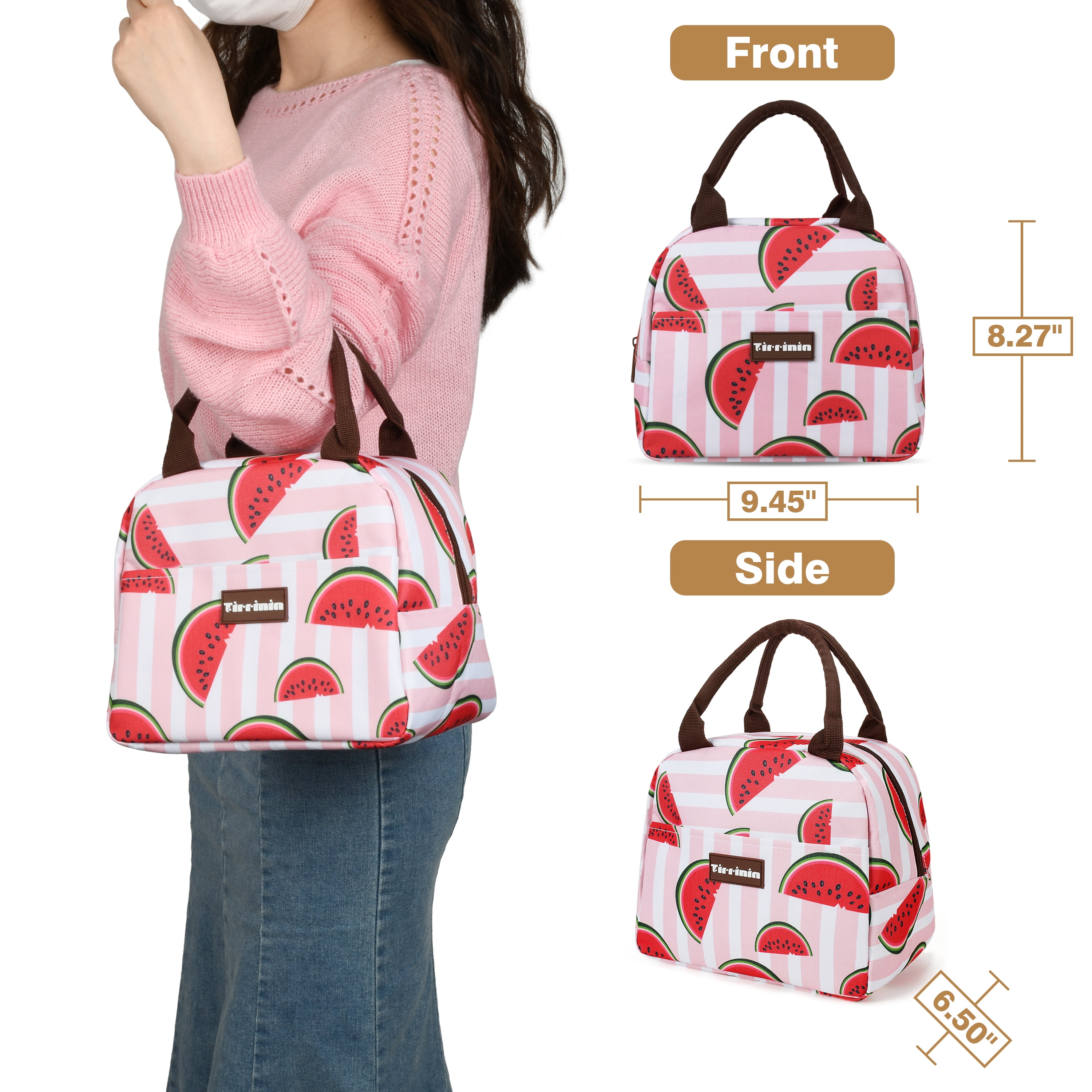 HOMESPON Lunch Bags for Women Insulated Cute Lunch Box loncheras