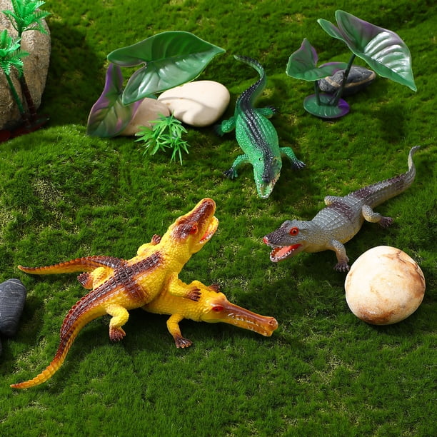 Miangastore Realistic Crocodile Toys for Kids Playing and