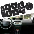 thumbnail image 1 of Car Button Repair Decal Sticker For C4 For Grand For Picasso Window Button Repair Sticker Vinyl Car Interior Decor Accessories, 1 of 5
