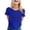 Blue, variant on Summer Tops for Women T Shirts Casual Long Sleeve for Women Tops Womens T Shirts Long Sleeve Womens Short Raglan Tee Women's Summer Our Juniors Graphic Short Red M