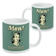 thumbnail image 2 of Men Because Women Appreciate The Simple Things in Life Funny Humor Retro White Mug, 2 of 5