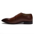 thumbnail image 2 of New Men's 97719 Leather Lined Double Monkstrap Almond Toe Slip On Loafers Shoes, 2 of 3