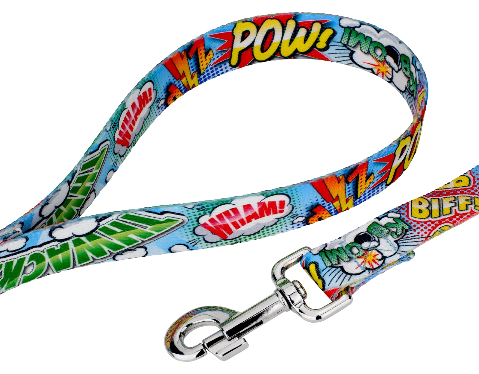 Country Brook Petz® Comic Pop Everyday Dog Collar and Leash, Small