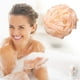 thumbnail image 4 of Bola de baño floral con burbujas ricas sin dispersión fregado rosa, 4 of 6