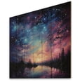 thumbnail image 2 of Designart "The Mystic Atmosphere in Colorful Sky Photo" Landscapes Print on Natural Pine Wood, 2 of 5