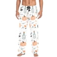 thumbnail image 7 of FORMRS Mens Pajama Pants with Pockets Sleepwear Lounge Bottoms Sizes S-2XL, Halloween Pumpkin, 7 of 7