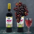 thumbnail image 3 of Delarosa613 Red Grapes Organic Fruit Juice, 750 ml Bottle (Pack of 2), 3 of 8