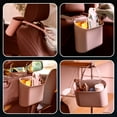 thumbnail image 2 of Weiweiguan 1pc Car Rear Hanging Type Trash Bin Multipurpose Car Storage Box Rubbish Can, 2 of 7