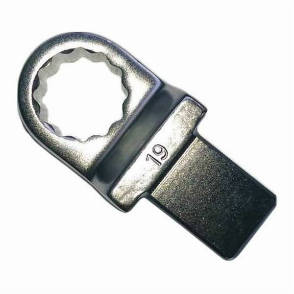 Westward Torque Wrench Head,Box End,19mm 19ZD07