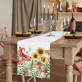 thumbnail image 2 of Table Runners 72 Inches Long Dress Scarves, Sunflowers Mushroom Farmhouse Kitchen/Dining Table Runner, Coffee Tablerunners, Summer Botanical Butterfly Watercolor 14x72 Inch, 2 of 9