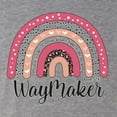 thumbnail image 2 of Waymaker Rainbow Inspirational/Christian Mens Premium Tri Blend T-Shirt, Premium Heather, Small, 2 of 5
