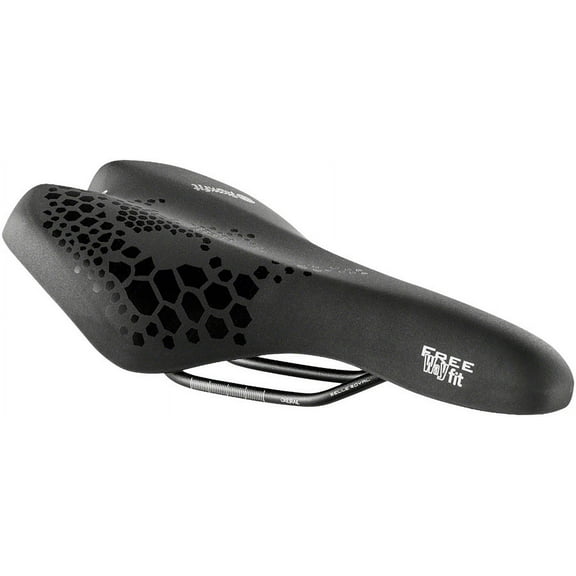 Selle Royal Freeway Fit Saddle - Steel, Black, Athletic