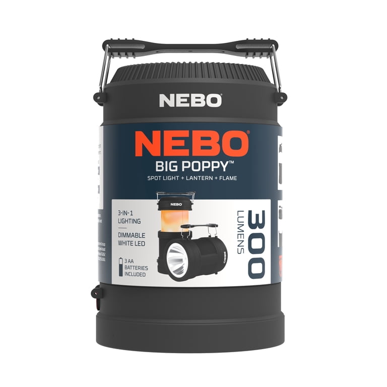 nebo flashlight lantern Tac Slyde - Pecos, TX Illuminate your camp with the Nebo Poppy Pop Up LED Lantern NEBO Big Poppy Lantern, Flashlight