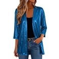 thumbnail image 2 of BUIGTTKLOP Lighweight Cardigans for Women 3/4 Length Sleeve Open Front Cardigans Loose Casual Outwear Fall Clothes 2026, 2 of 8