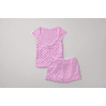thumbnail image 6 of No Boundaries Sleep Pointelle Knit Baby Tee, Women’s XXS-3X, 6 of 6