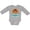 AC-Heather Grey, variant on Punta Cana Family Vacation Matching Boys or Girls Long Sleeve Baby Bodysuit