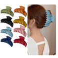 thumbnail image 3 of Hair Claw Clips Large 8PCS Elegant Matte Shell Hair Catch Barrette Hair Jaw Clip, 3 of 10
