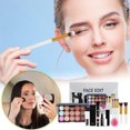 thumbnail image 3 of Set de maquillaje facial: combinación de corrector, barra de corrector, pincel y borla. Set de maquillaje combinado. Set de maquillaje para actuaciones en escenario. 50 ml, 3 of 7