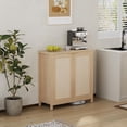 thumbnail image 1 of Bingirl 34.3-Inch Storage Rattan Sideboard Buffet Cabinet: Adjustable Shelves & Metal Handles, Ideal as Accent, Buffet, Console, or Coffee Bar Cabinet, 1 of 5