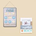 thumbnail image 3 of Beach - 8.5" x 12.5" Magnetic Tic Tac Toe Board, 3 of 6